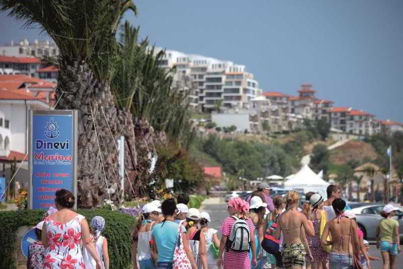 Dolphin Hotel Sveti Vlas Exterior foto